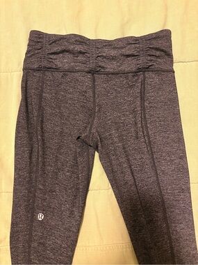 Lululemon Athletics Charcoal Gray Heather Performance Leggings size 6